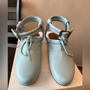 Maison Kitsune Paris Michel Vivian Light Blue  Sandals